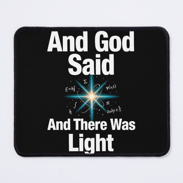 Item preview, And God Said And There Was Light Christian Science Joke designed and sold by Redgiant87x.