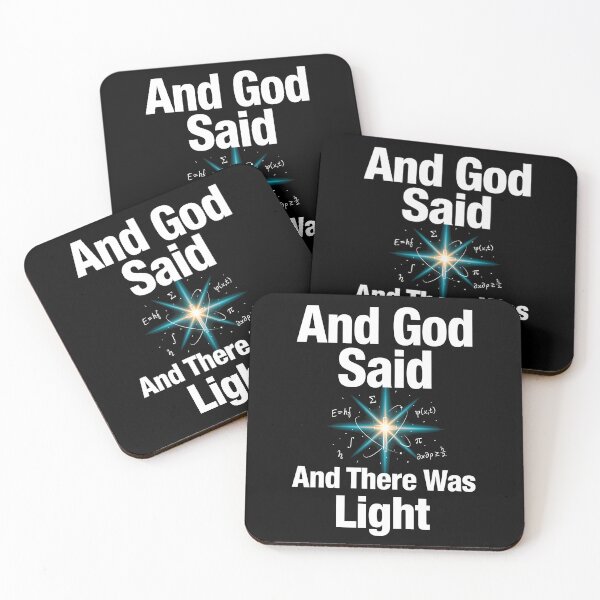 Item preview, And God Said And There Was Light Christian Science Joke designed and sold by Redgiant87x.