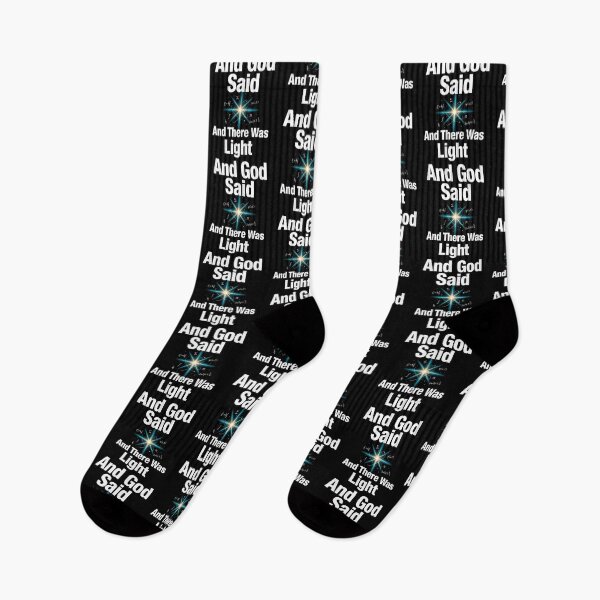 Item preview, And God Said And There Was Light Christian Science Joke designed and sold by Redgiant87x.