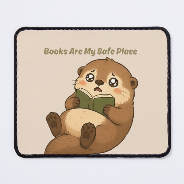 Item preview, Books are my safe place designed and sold by creativityisfun.