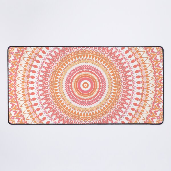 Item preview, Coral Forever Mandala designed and sold by Kelly Dietrich Mandala & Fractal Art.