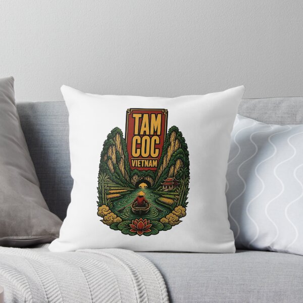 Item preview, Tam Coc Vietnam Vintage Travel Tourism designed and sold by TravelersGems.