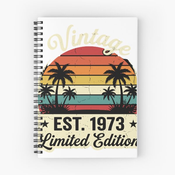 Item preview, Vintage Est. 1973 Limited Edition Birthday Anniversary Men Women designed and sold by SofiBlair.