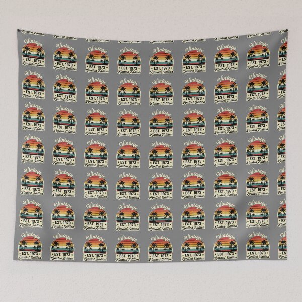 Item preview, Vintage Est. 1973 Edición limitada Cumpleaños Aniversario Hombres Mujeres designed and sold by SofiBlair.