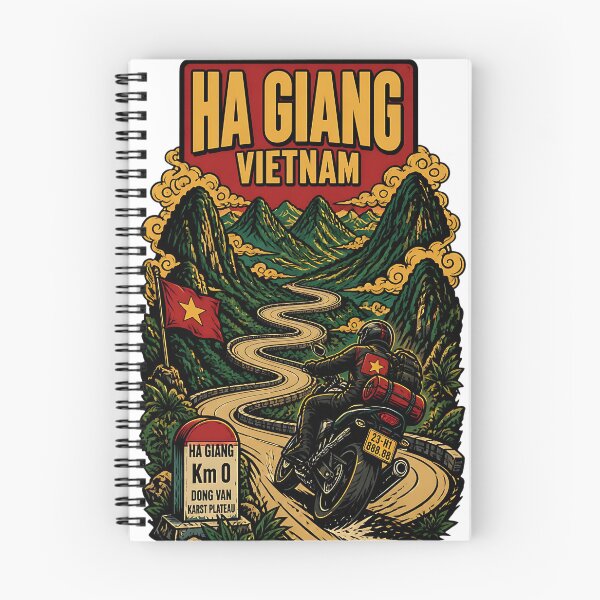 Item preview, Ha Giang Vietnam Vintage Travel Tourism designed and sold by TravelersGems.