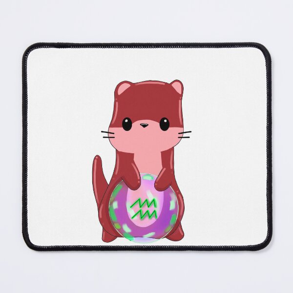 Item preview, Lil Aquarius Otter ✨ - Red designed and sold by DoodlesbyEllieE.