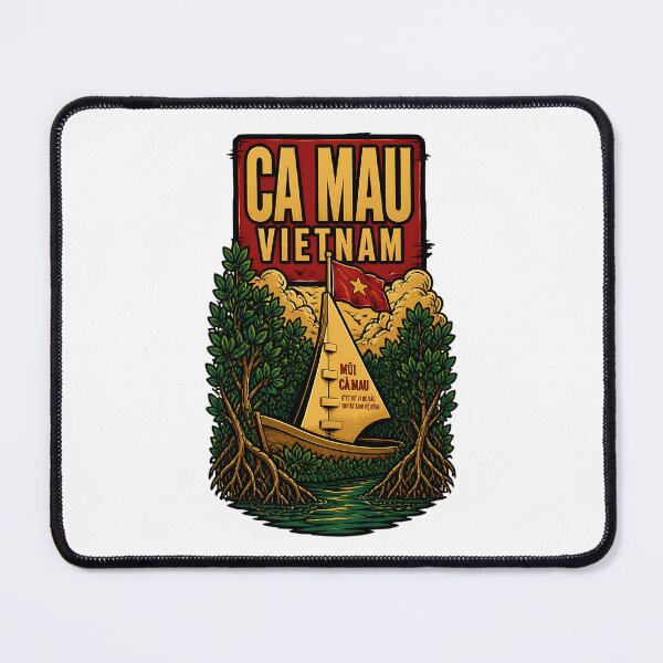 Artikelvorschau, Ca Mau Vietnam Vintage Reisen Tourismus entworfen und verkauft von TravelersGems.