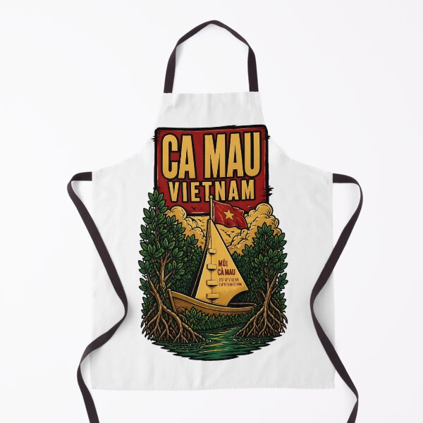 Item preview, Ca Mau Vietnam Vintage Travel Tourism designed and sold by TravelersGems.
