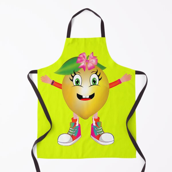 Item preview, Happy Lemon Animated Character Girl Version designed and sold by ExpressiveToon.