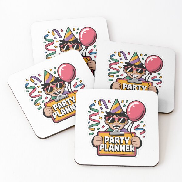 Item preview, Cheerful Party Planner with Confetti designed and sold by NiftyWrx.