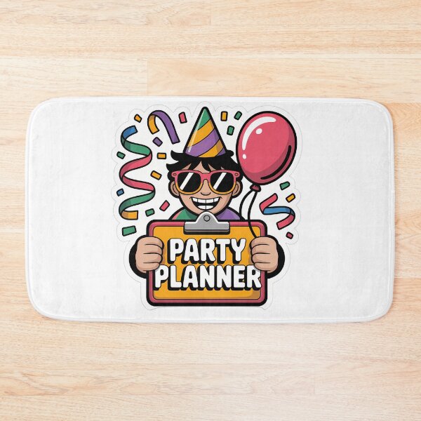 Item preview, Cheerful Party Planner with Confetti designed and sold by NiftyWrx.
