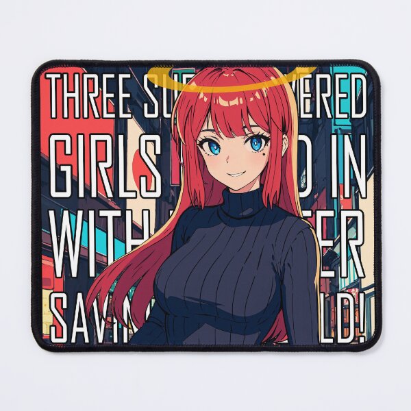 Item preview, Aoi - Three Cute Angels - Full Color designed and sold by WolfEn Art.