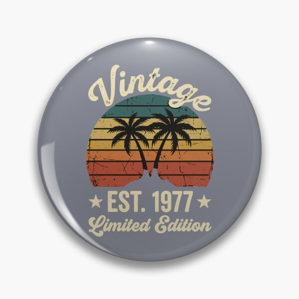 Item preview, Vintage Est. 1977 Limited Edition Born In 1977 Birthday  designed and sold by SofiBlair.