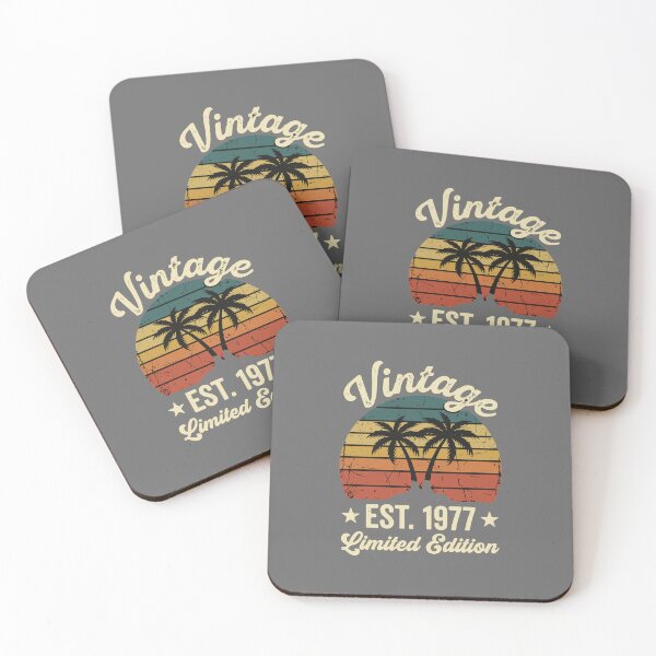 Item preview, Vintage Est. 1977 Limited Edition Born In 1977 Birthday  designed and sold by SofiBlair.