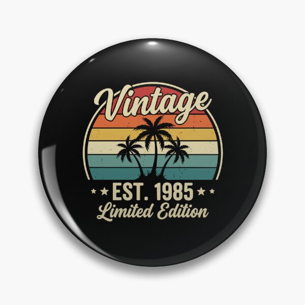 Item preview, Vintage Est. 1985 Limited Edition Birthday Born 1985 Retro designed and sold by PopStars1993.