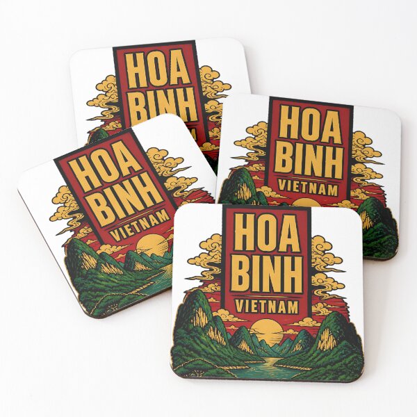 Item preview, Hoa Binh Vietnam Vintage Travel Tourism designed and sold by TravelersGems.