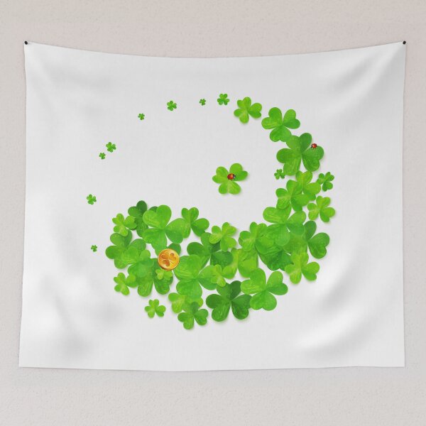 Item preview, Yin and Yang made of clovers designed and sold by Art of Sun.