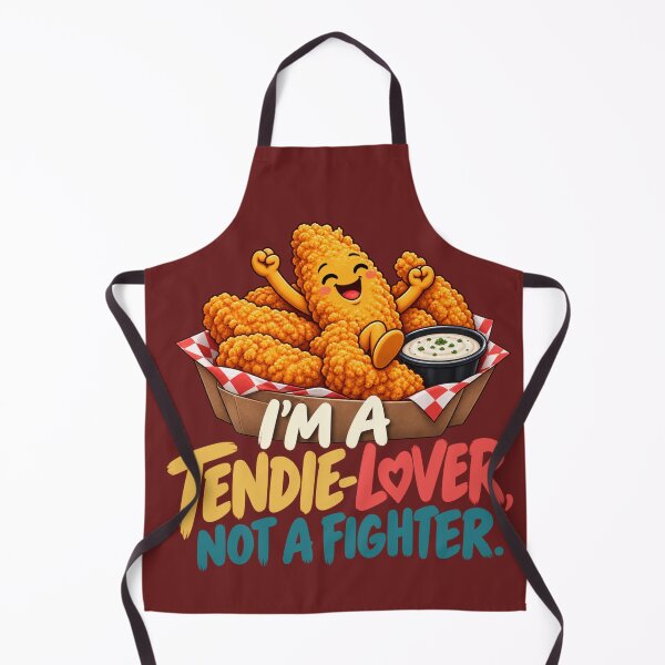 Item preview, Chicken Tender Lover Not Fighter Food Humor designed and sold by PunchDrop.