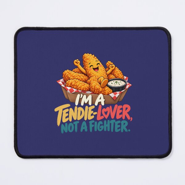 Item preview, Chicken Tender Lover Not Fighter Food Humor designed and sold by PunchDrop.