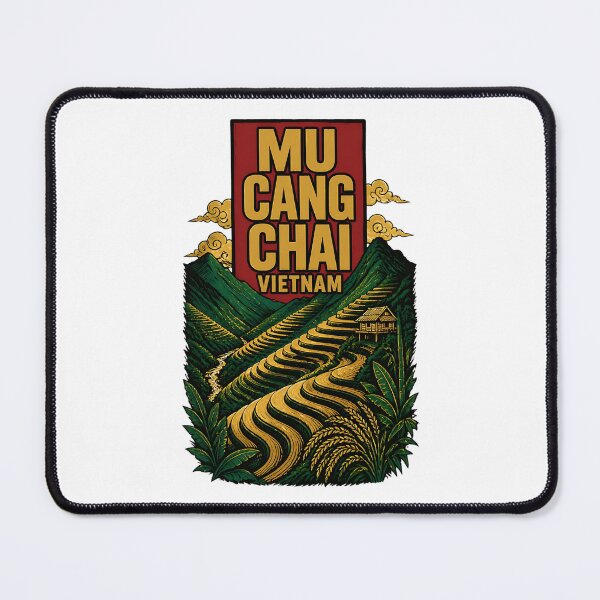 Item preview, Mu Cang Chai Vietnam Vintage Travel Tourism designed and sold by TravelersGems.