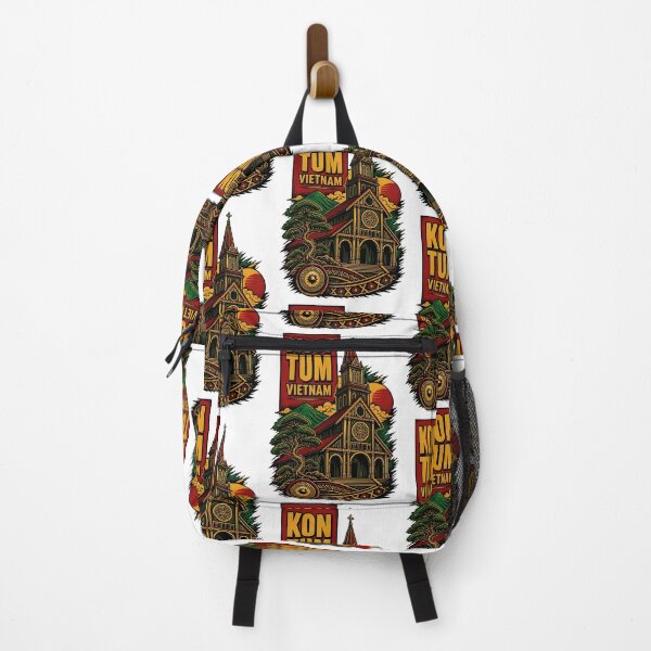 Item preview, Kon Tum Vietnam Vintage Travel Tourism designed and sold by TravelersGems.