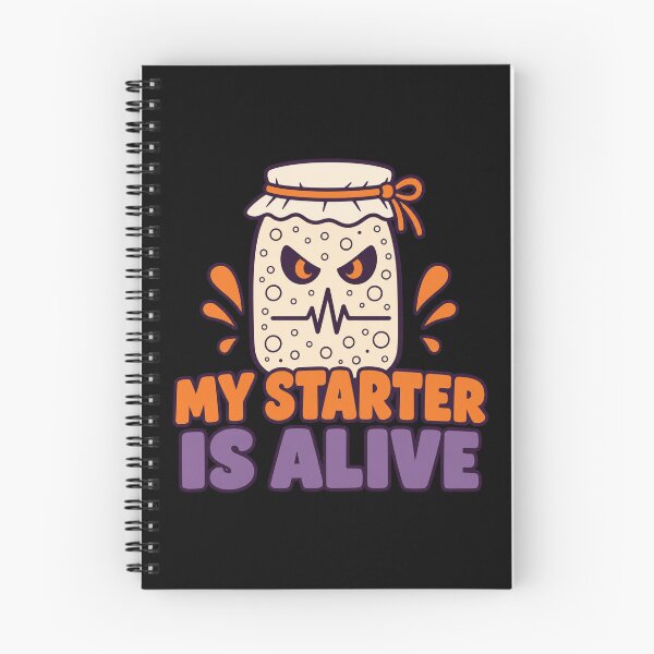 Item preview, My Starter Is Alive Fermentation Halloween designed and sold by DreamLayerStudio.