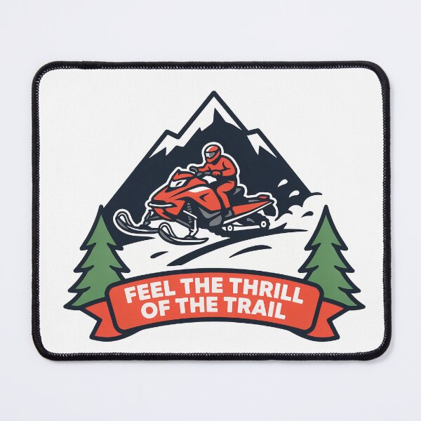 Item preview, Thrill of the Trail Snowmobiling designed and sold by NiftyWrx.