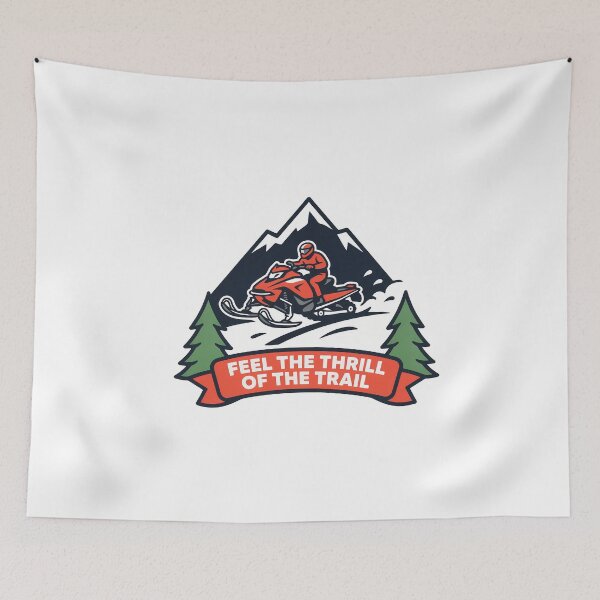 Item preview, Thrill of the Trail Snowmobiling designed and sold by NiftyWrx.