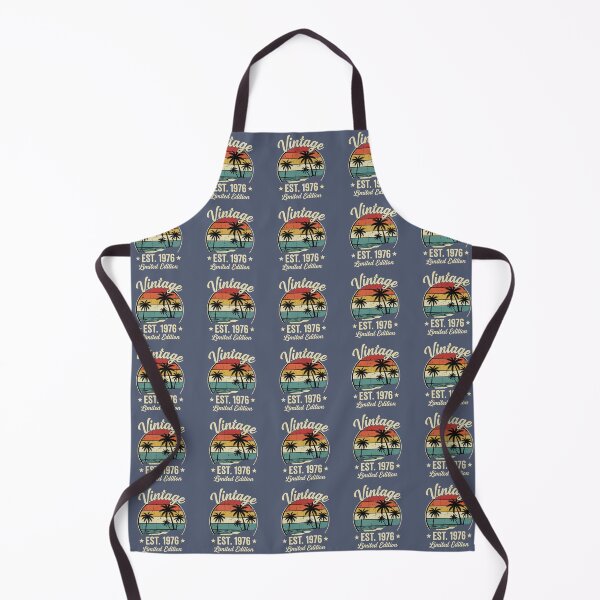 Item preview, Vintage Est. 1976 Limited Edition Birthday Born In 1976 Tropical Sunset designed and sold by SofiBlair.