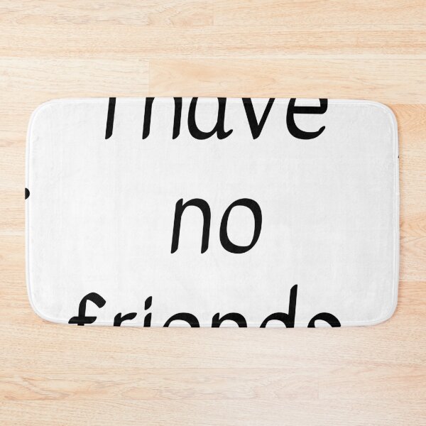 Item preview, No Friends 47 Mood Lonely Vibe Cyan designed and sold by Doctor Schtrudel.