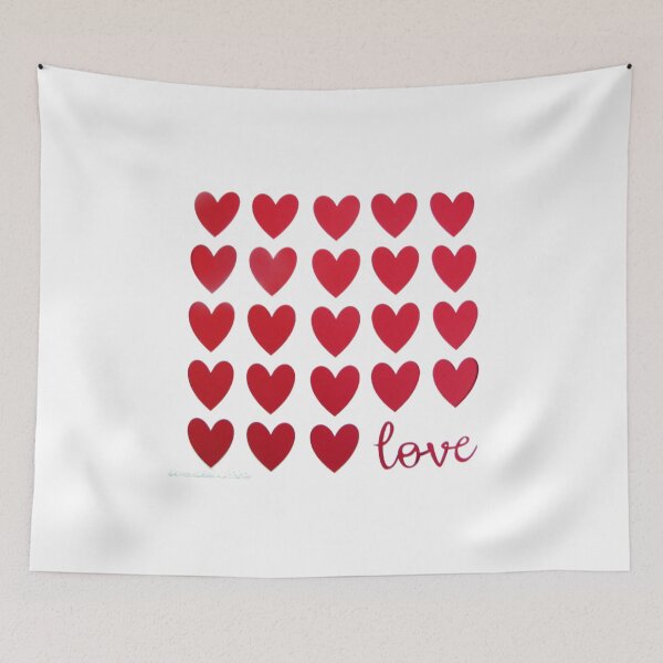 Item preview, Hearts with Love designed and sold by cabindog.