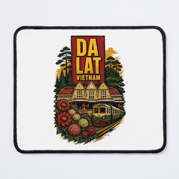 Item preview, Da Lat Vietnam Vintage Travel Tourism designed and sold by TravelersGems.