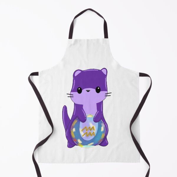 Item preview, Lil Aquarius Otter ✨ - Purple designed and sold by DoodlesbyEllieE.