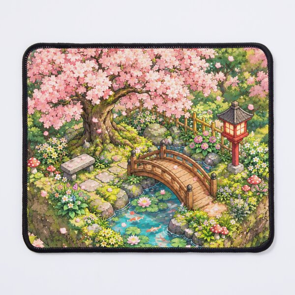 Item preview, Enchanted Japanese Cherry Blossom Garden designed and sold by Pure Craft.