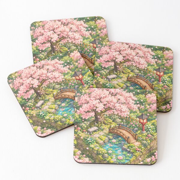 Item preview, Enchanted Japanese Cherry Blossom Garden designed and sold by Pure Craft.