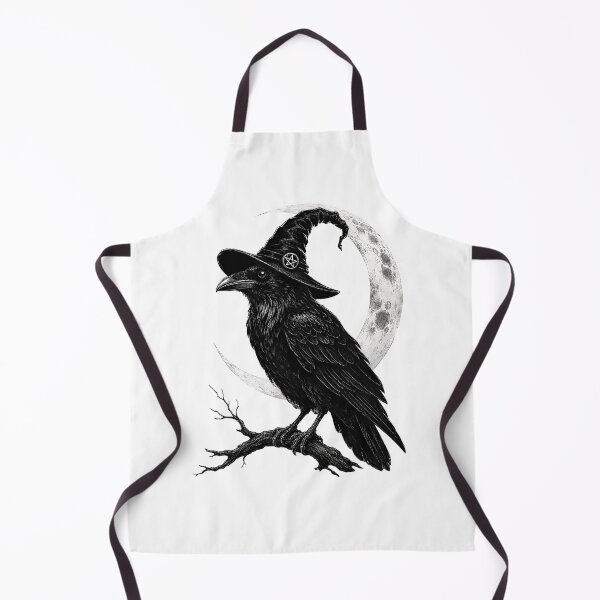 Item preview, Raven and the Moon designed and sold by ColorFlowArt.