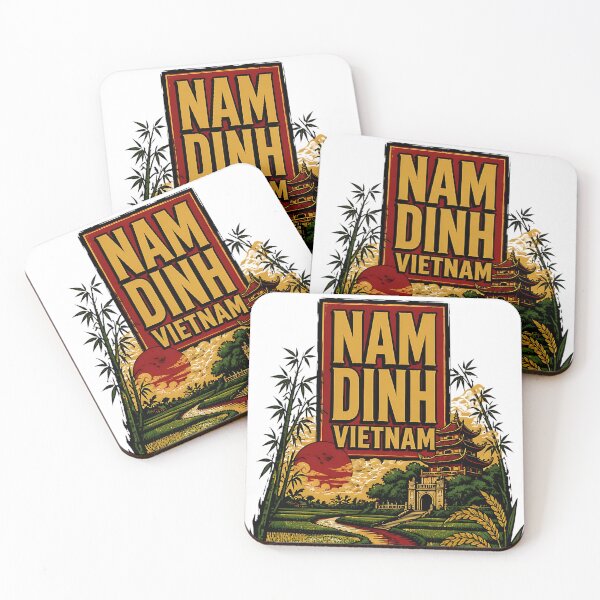 Item preview, Nam Dinh Vietnam Vintage Travel Tourism designed and sold by TravelersGems.