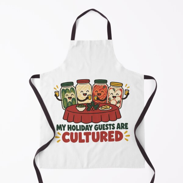 Item preview, My Holiday Guests Are Cultured Fermentation Christmas designed and sold by DreamLayerStudio.