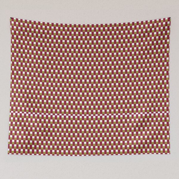 Item preview, Maroon Gold Carbon Fiber Weave Texture Pattern designed and sold by AyaanArtStudio.