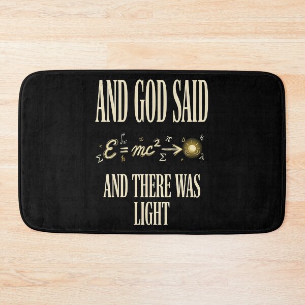 Item preview, And God Said And There Was Light Christian Physics Humor designed and sold by Redgiant87x.