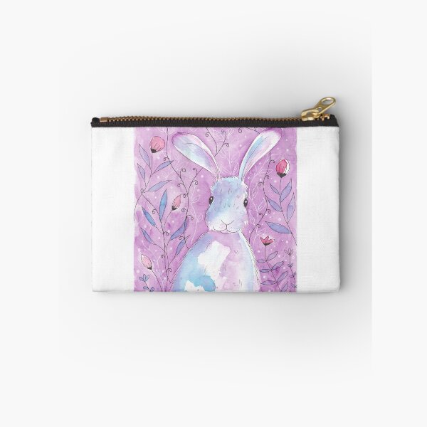 Item preview, Lola - Violet and blue hare designed and sold by peppermintartrb.