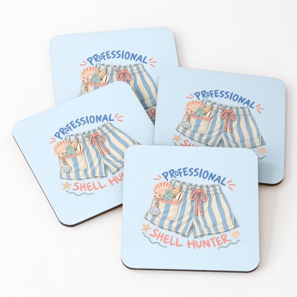 Item preview, Professional Shell Hunter – Seashell Collector Beachcombing Design designed and sold by SnugbugStudios.