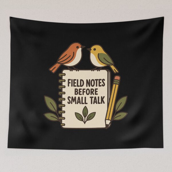 Item preview, Field Notes Before Small Talk Introvert Birder designed and sold by DreamLayerStudio.