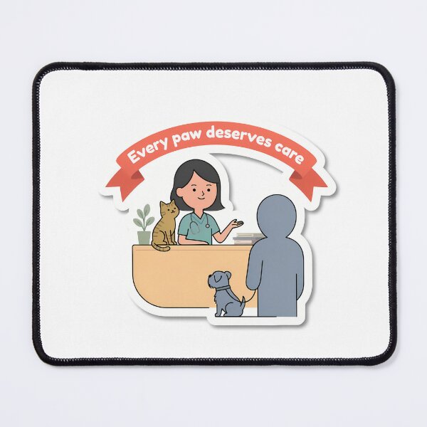 Item preview, Every Paw Deserves Care designed and sold by NiftyWrx.