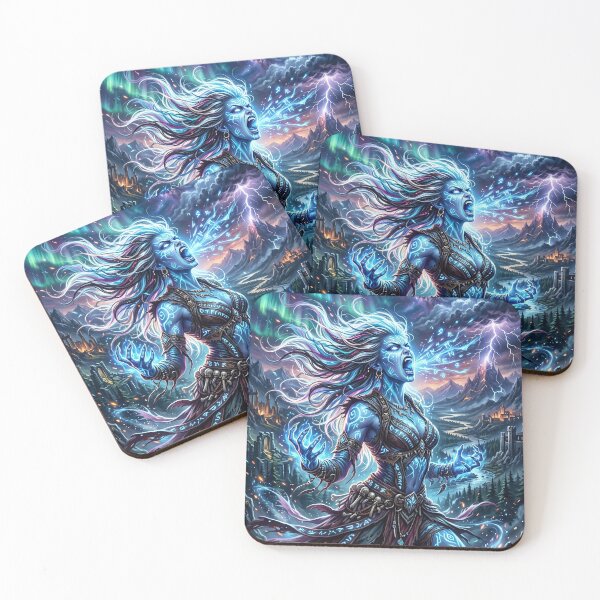 Item preview, Banshee Screaming - Celtic Folklore Art designed and sold by Lucid Dream Pixel.