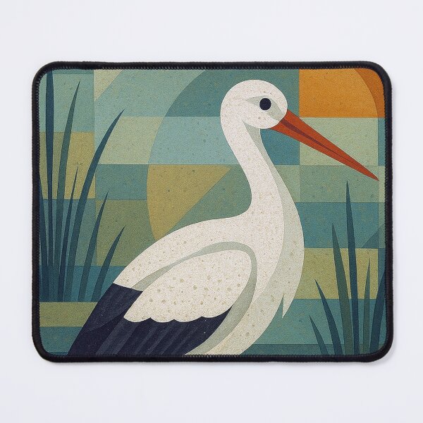Item preview, Stork - a Geometric illustration. designed and sold by GalleryKauffeld.