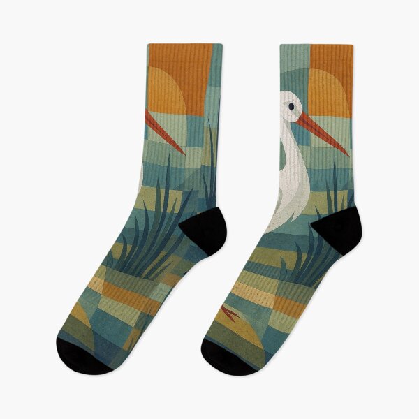 Item preview, Stork - a Geometric illustration. designed and sold by GalleryKauffeld.
