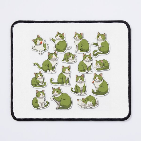 Item preview, Relaxing mood cute Cats designed and sold by RoseAIArtRhythm.