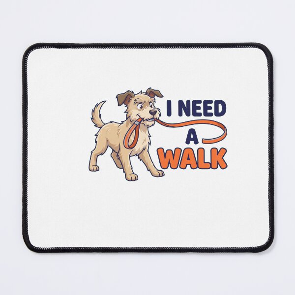 Item preview, Copy of I Need a Walk Funny Dog T-Shirt | Dog Lover Shirt | Dog Owner Gift designed and sold by VIBECANVASSHOP .