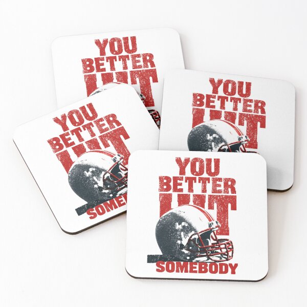 Item preview, You Better Hit Somebody – Funny American Football Game Day Vintage designed and sold by DyzioSupply.